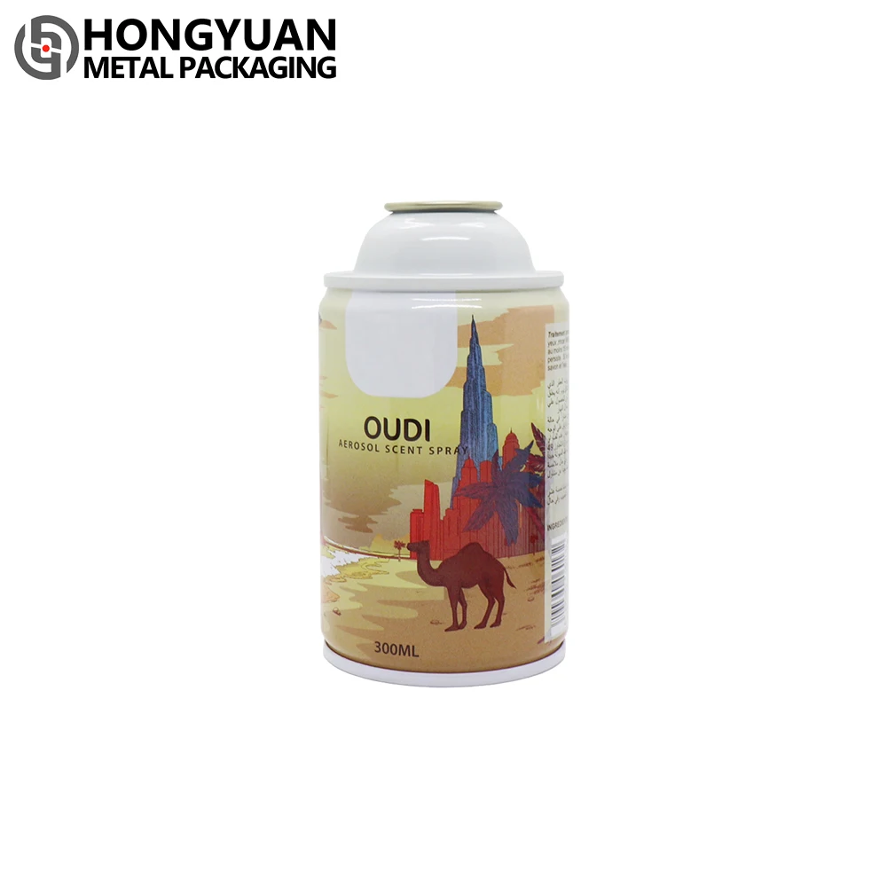 Customized  Factory Price Air Freshener Metal Diameter 65Mm Aerosol Tin Can