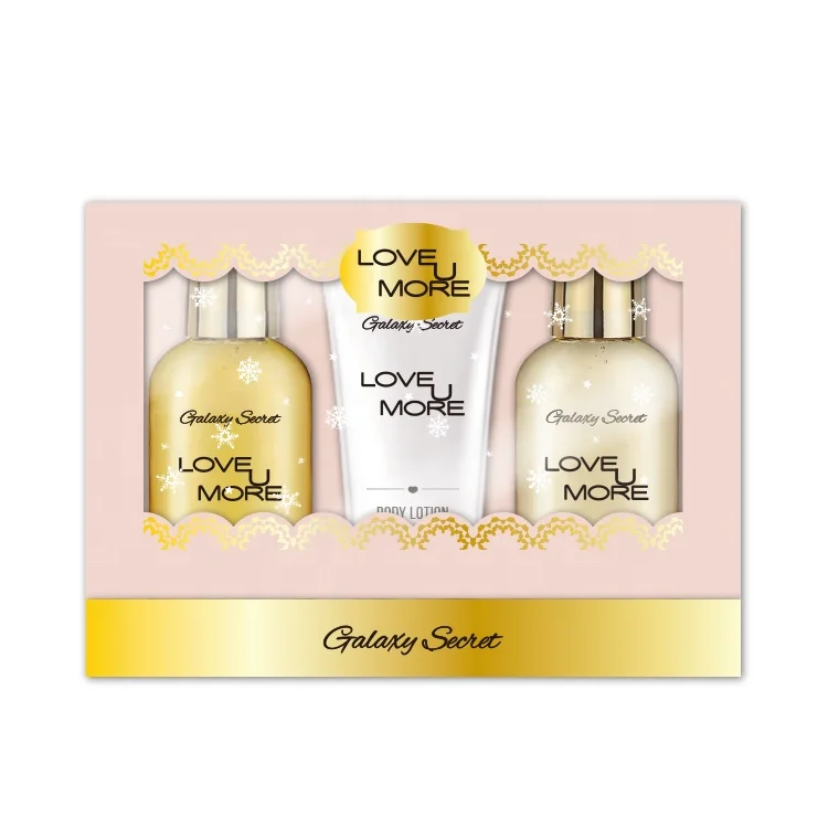 OEM Wholesale Shower Gel Shampoo Body Lotion Cleansing Aromatic Moisturizing Nourishing Body Care Gift Set