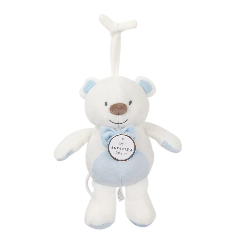 Оптовая продажа, sunnozy, мягкая милая плюшевая детская погремушка, подвесная игрушка