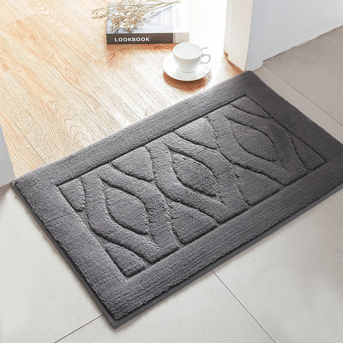 DADA outdoor front door mat luxury non slip dirt trapper entrance door mat