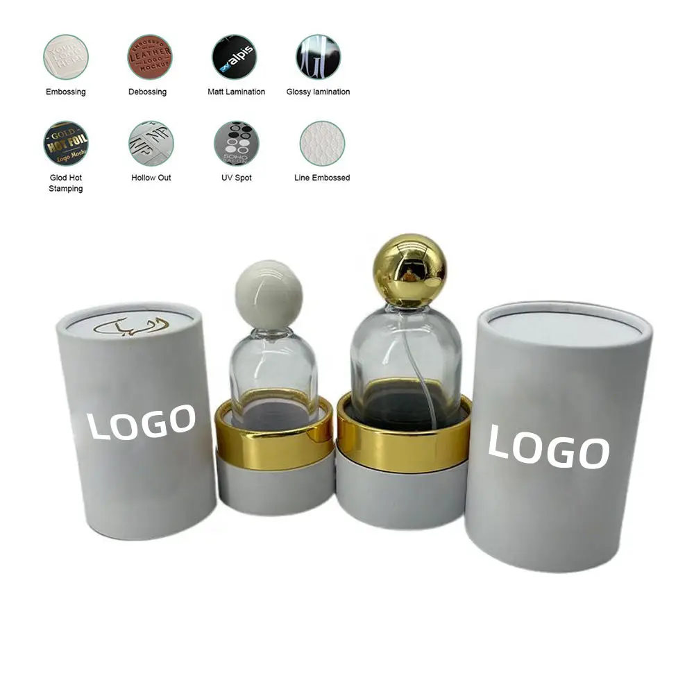 Custom Size Transparent Window Kraft Round Paper Tube Packaging Cardboard Tube Cylinder Paper Box With Clear Pvc Window