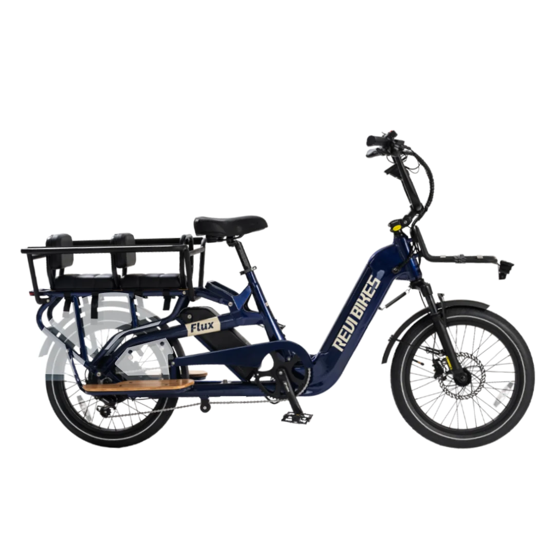 OEM Long Tail Cargo Ebike wholesale 48v 500w/750w Dual Batteries Alloy Electric Cargo Bikes bicycle 15AH Two Wheeled Cargo