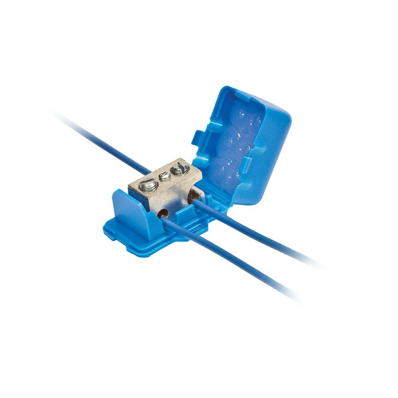 Подземный зажим, алюминиевый провод, соединитель