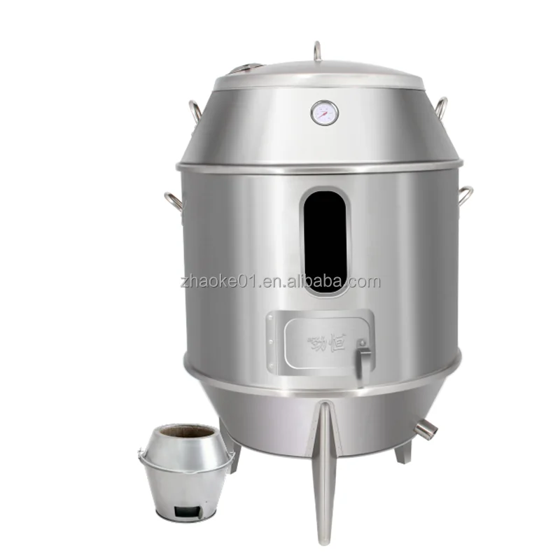 100 Charcoal Duck Oven Equipment, Stainless Steel Charcoal Duck Oven Roast Chicken Oven