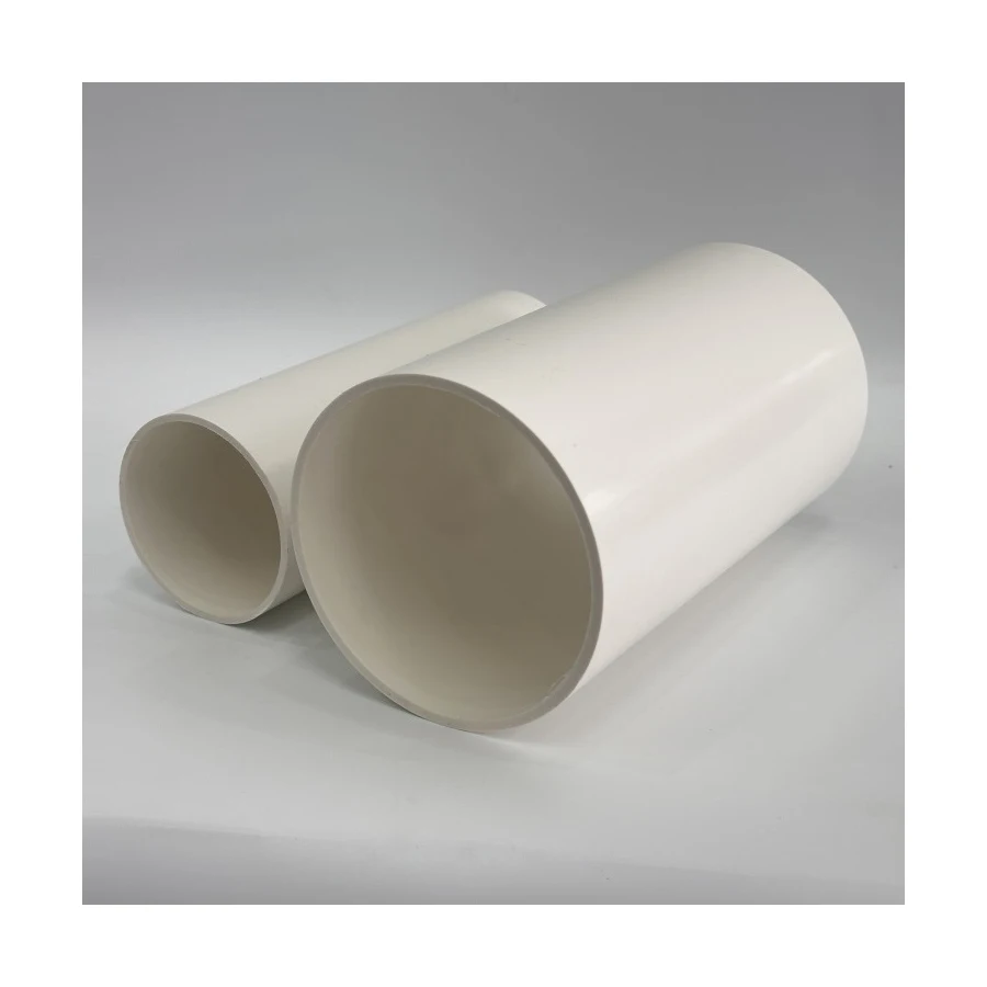 Good condition water supply and drainage high pressure Bulk Black and Orange 25mm-150mm PVC Electrical Pipes 100mm