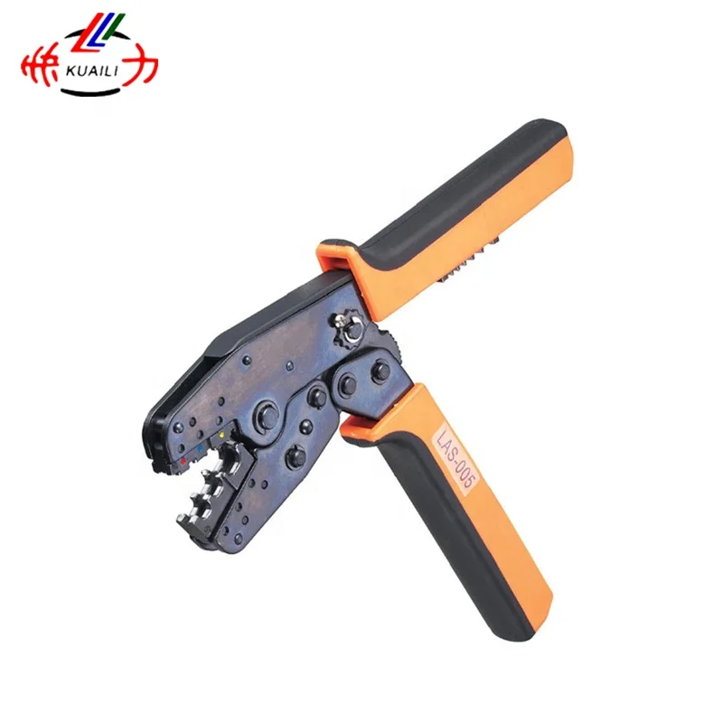 KUAILI Crimping Tool Crimping Plier LAS-005 Plier Capacity 0.5-6/0.5-10mm2 20-10/20-8 AWG For Terminals Butt-Connectors Ferrules