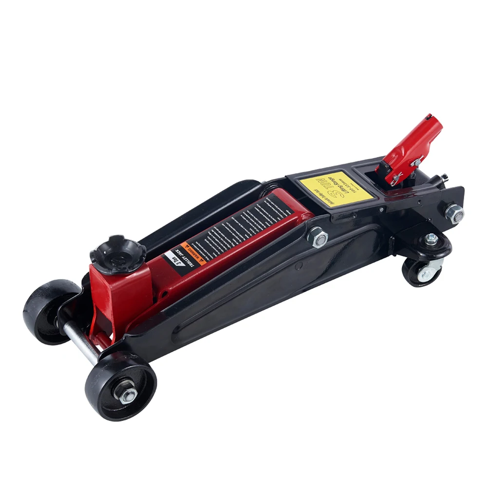 Durable single pump 3ton hydraulic trolley floor jack