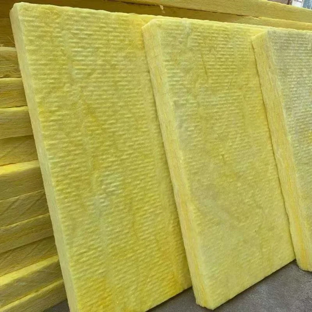 Philippines Thermal Insulation High Density Fiberglass Fireproof Heat Insulation Soundproof Glass Wool Board