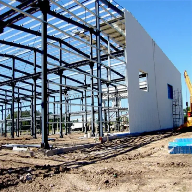 Portal Frame Prefabricated Steel Structure Warehouse Building Commercial Building