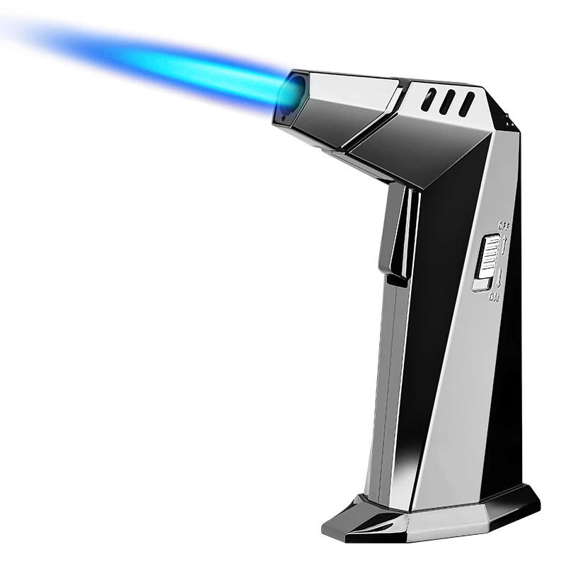 Popular style hot sale jet lighter good price pistol lighter barbecue methane gas torch lighter for cigar