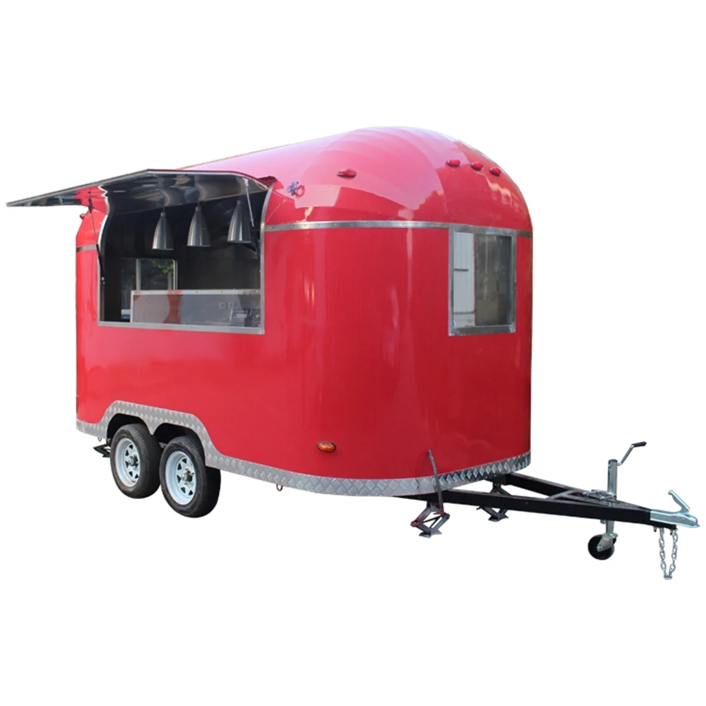 Airstream BBQ Food Cart Food Truck Trailer Fully Equipped Food Trailer