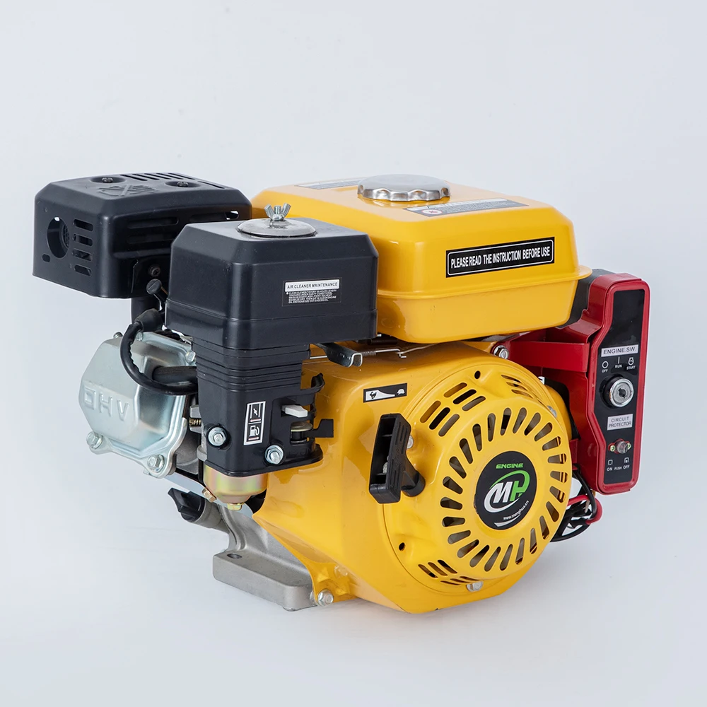 China brand low price small 5.5hp ohv motor petrol engine with gearbox