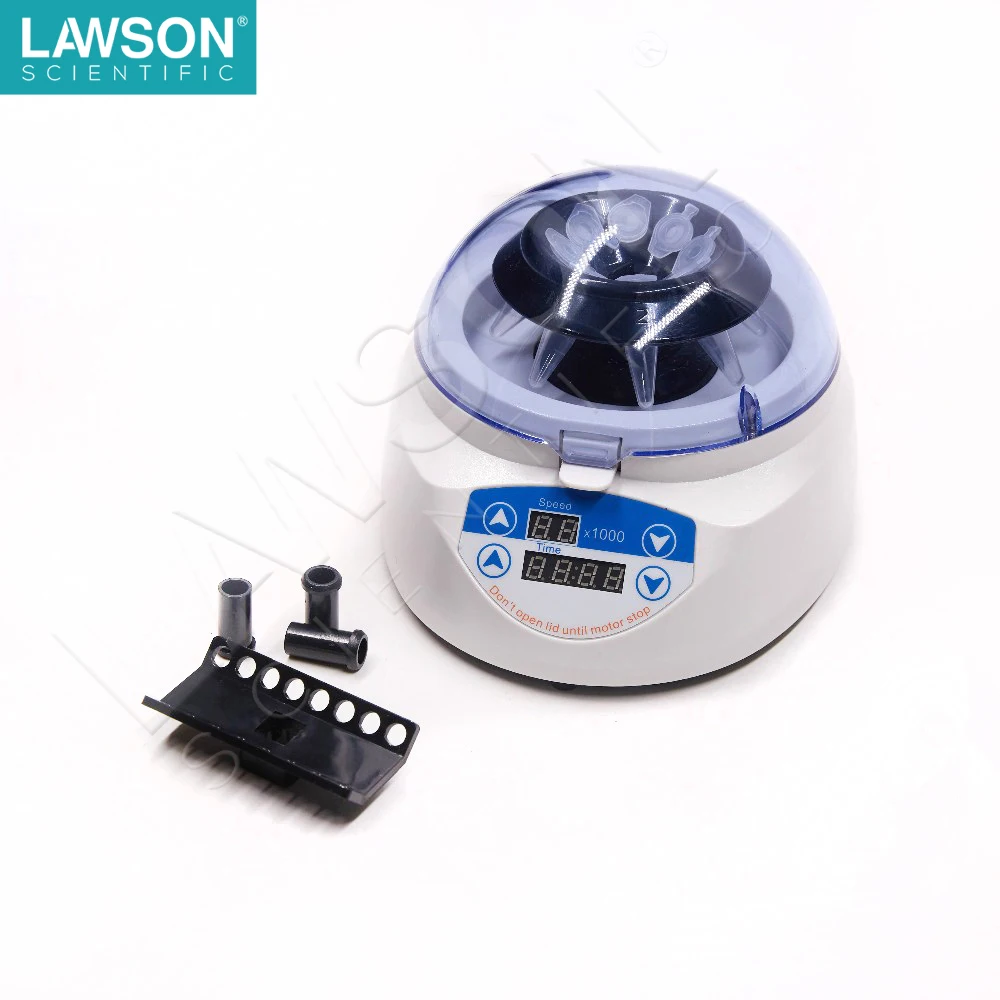 LAWSON Mini-4K/6K/7K/10K/10K+ Digital Display suitable for 0.2ml*8 PCR tube strip mini Centrifuge