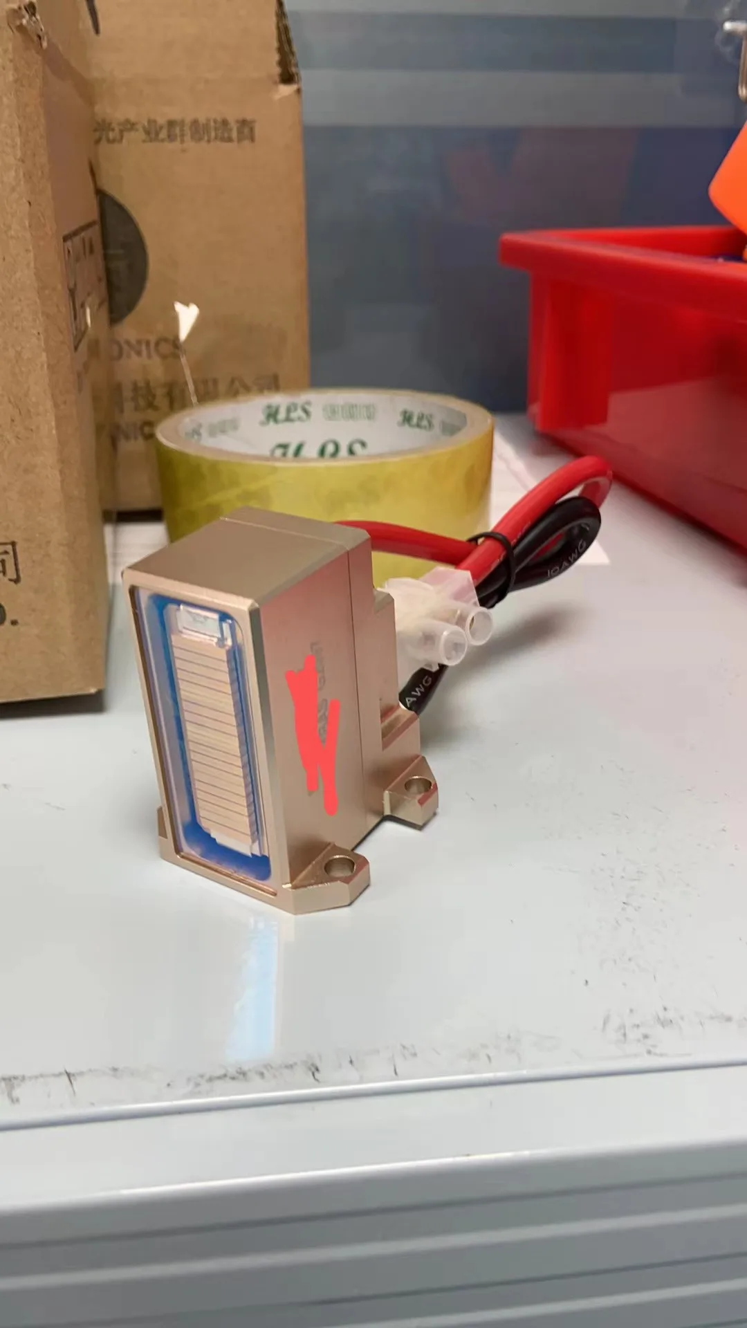 14bar Macro channel diode laser 700w three-wave 14 bar laser stack handpiece replacement laser bar customizable