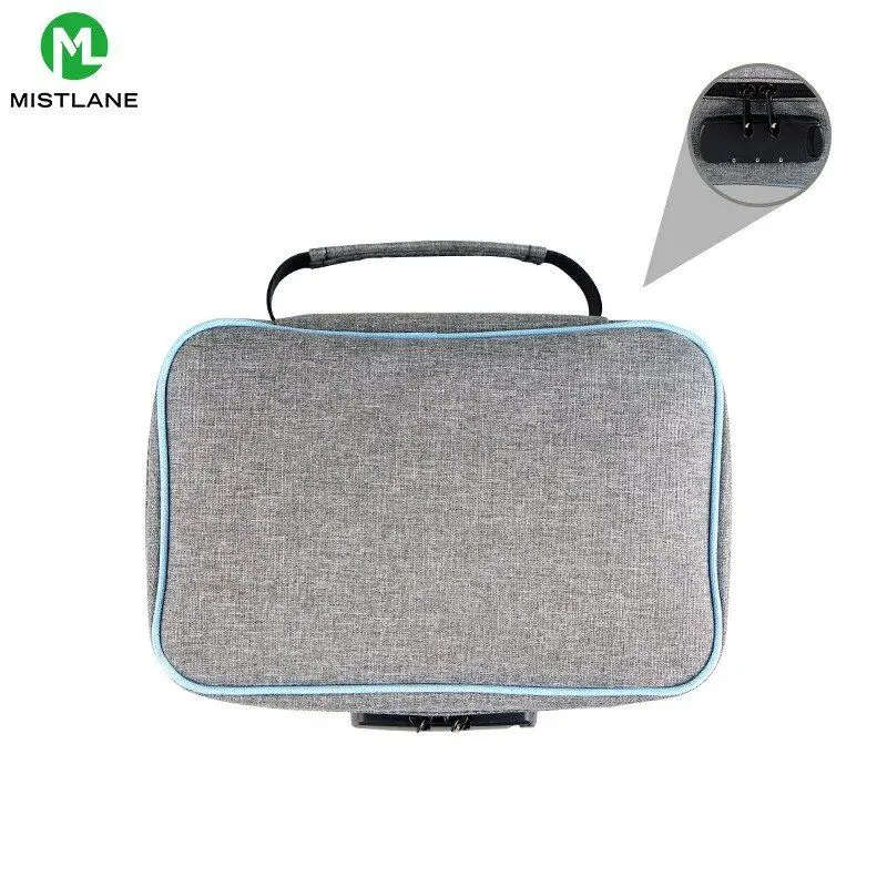 
Hot selling weed stash box for weed hot sale smell smelly odor proof carbon fiber linine bag case weed herb hemp 