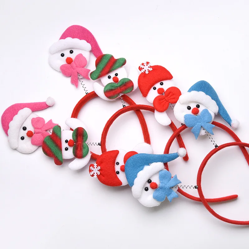 Christmas band animal antler hair band 2020 new cute cute cute headwear cartoon children headband wholesale gifts