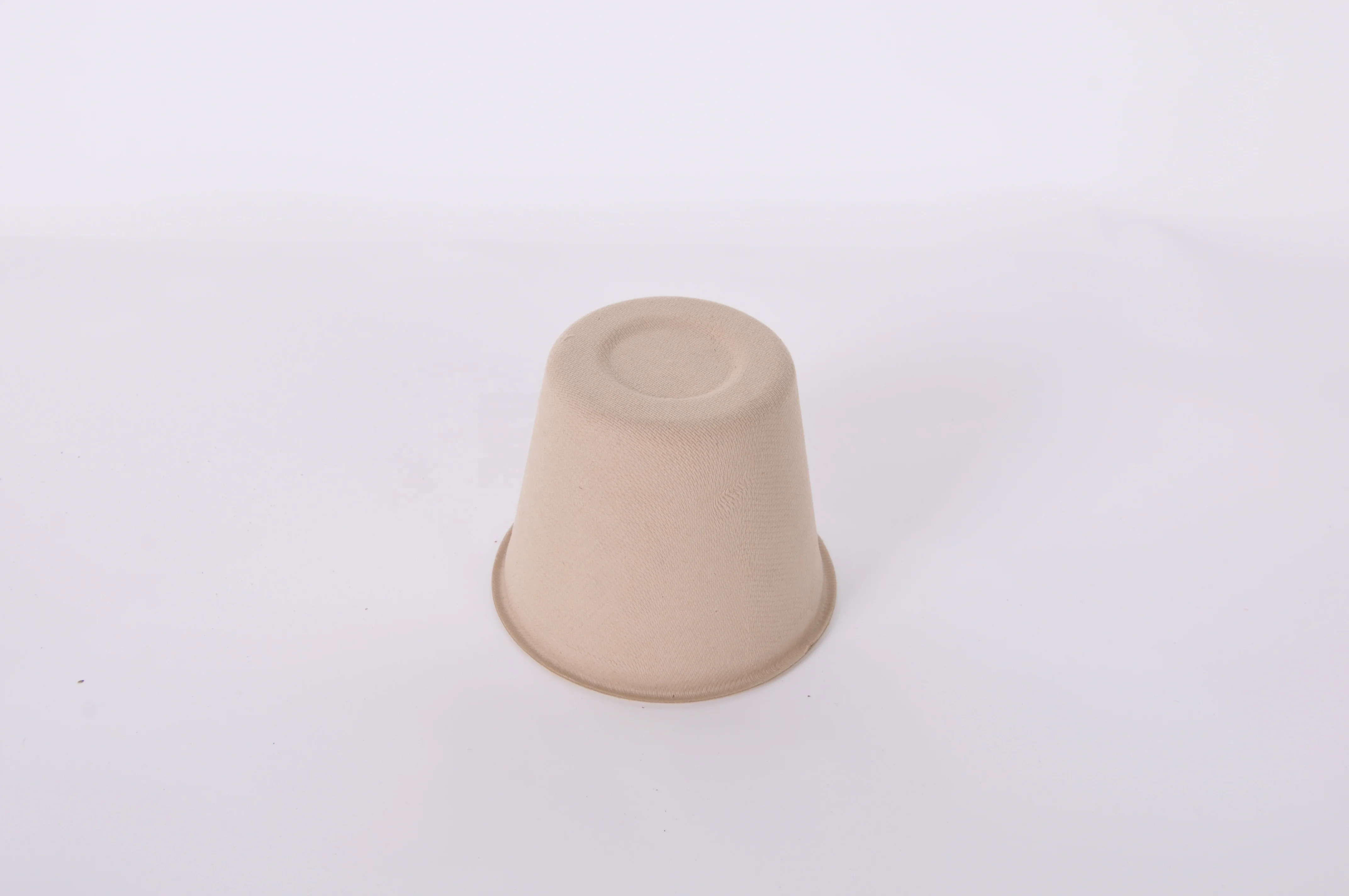 100% compostable biodegradable sugar cane pulp paper cup