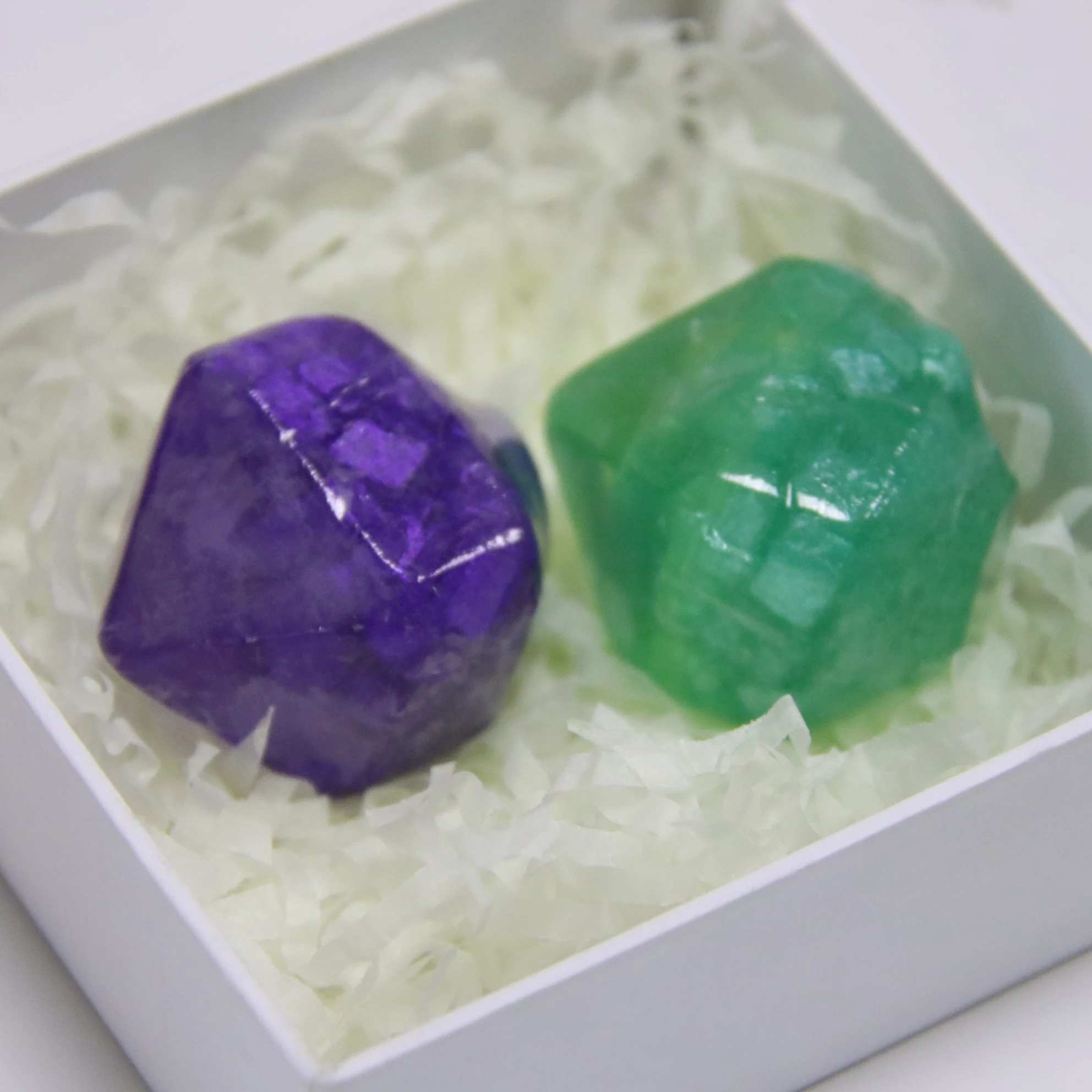 
Skin Care Gem Bath Soap With Natural Crystal Infused 