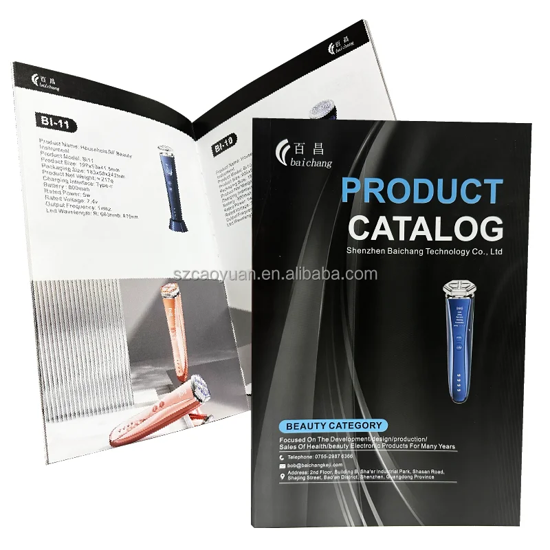 Factory Supplier Brochure User Manual Product Catalog Booklet Luxury Printed Hardcover Books