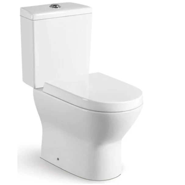 YEXIZ bathroom Modern Ceramic Two Piece Toilet Water Tank Inner Wall and Tube-glazing White Chinese Toilets sets