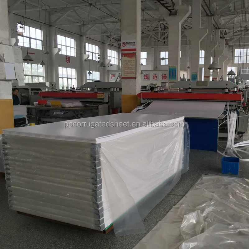 PP and PE fluted Sheets for Protection, Packaging and Printing