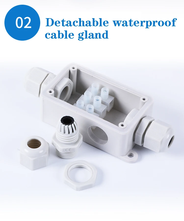 Custom Small Ip65 Ip66 Ip67 Ip68 Waterproof Pvc Electrical Enclosure ABS Plastic Electric Junction Box
