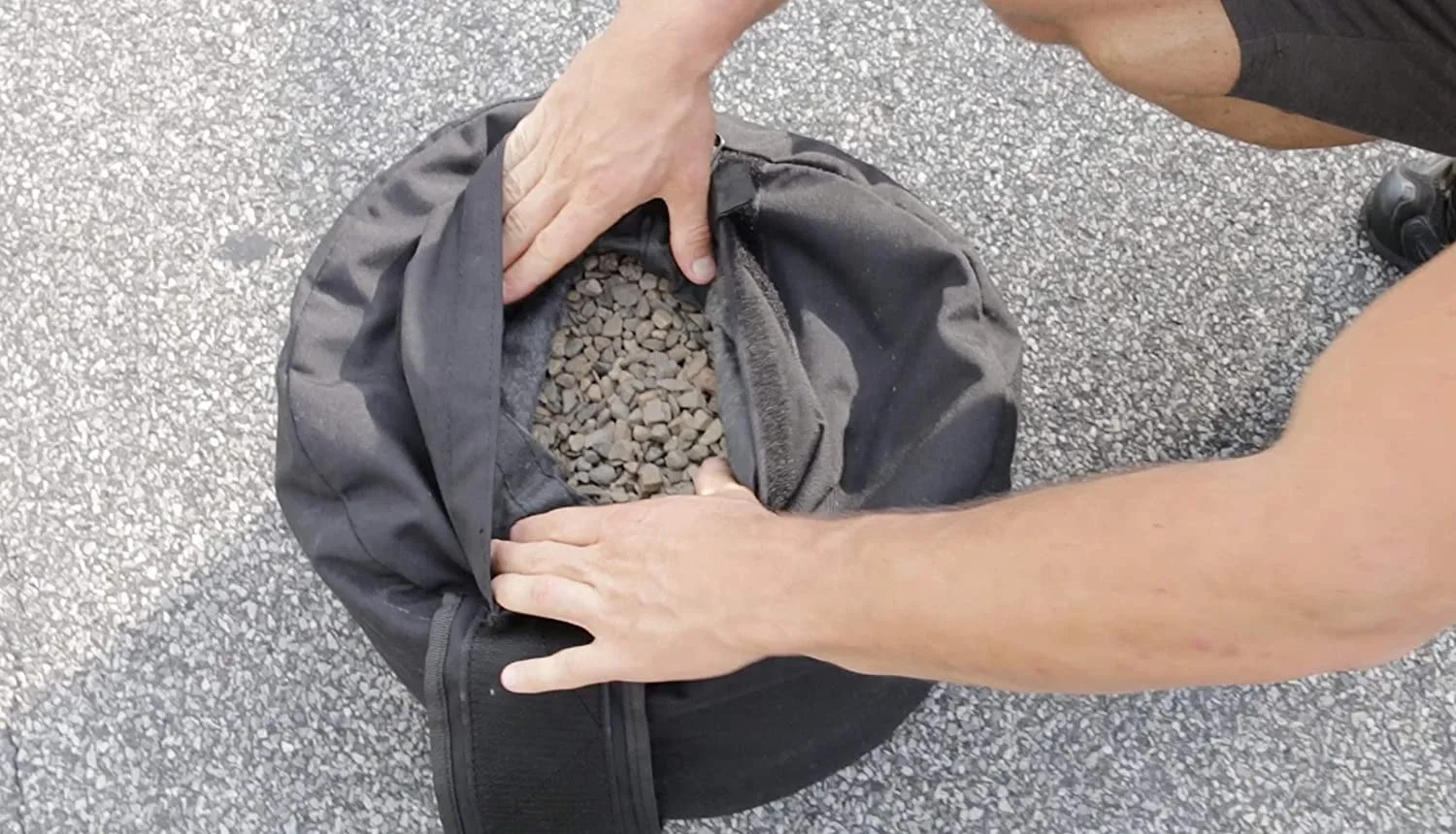 1000D High quality workout Strong nylon Sandbag for Training Fitness Weightlifting dumbells