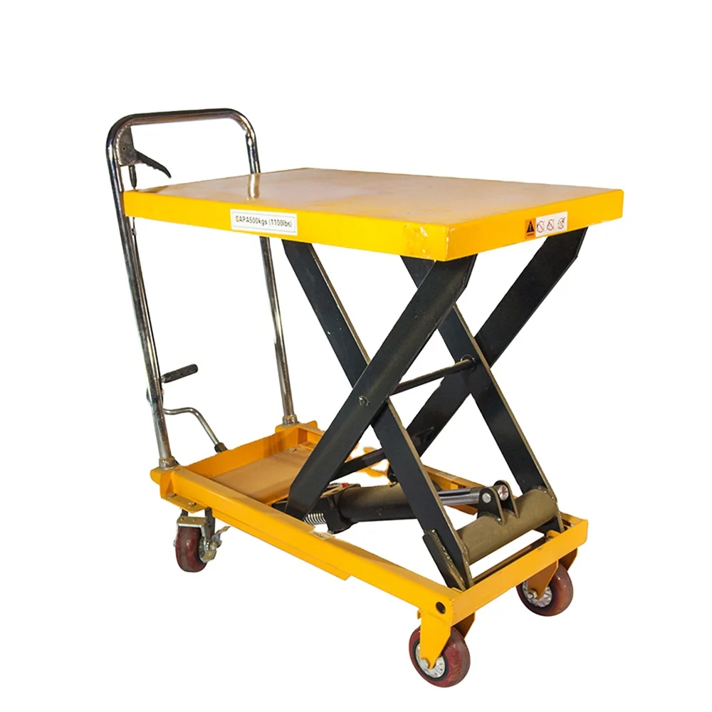 Made In Chinese Factory Rotary Screw Jack Cheap Hydraulic Scissor Lift Table