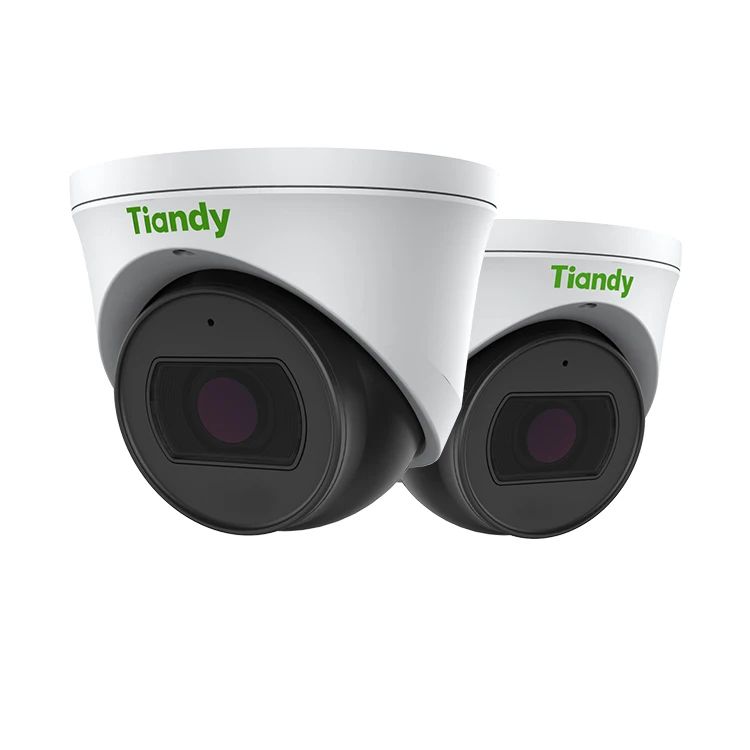 Tiandy Super Starlight zoom 2MP ночное видение внутренняя ИК купольная IP-камера cctv