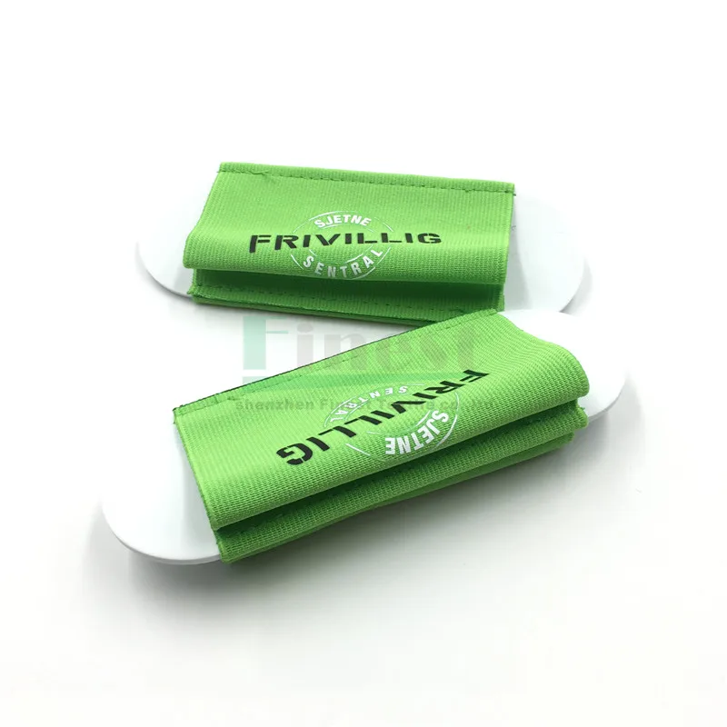 Custom Logo Printing Nordic Elastic Ski Clips Stretch Ski Strap