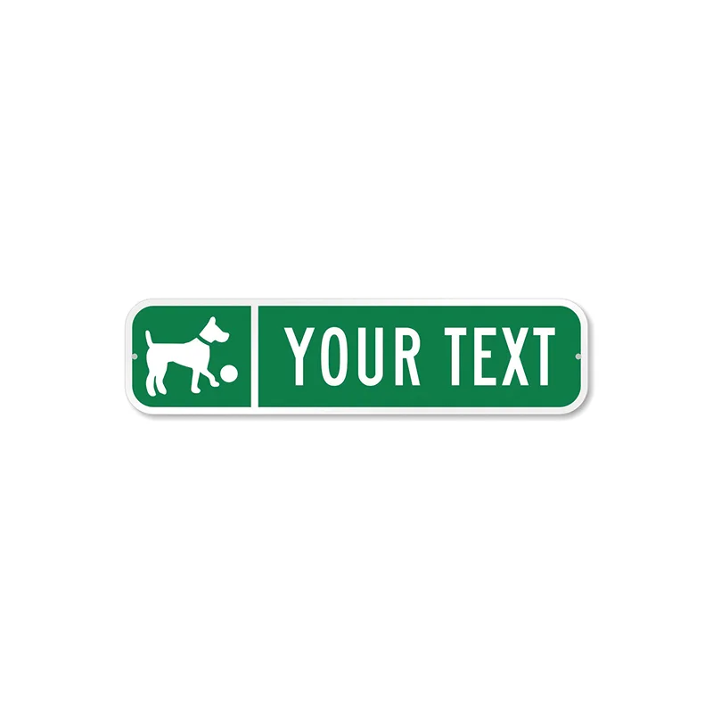 Custom Green Street plastic pvc warning sign with Right Arrow sublimation aluminum street sign saudi arabia road signs