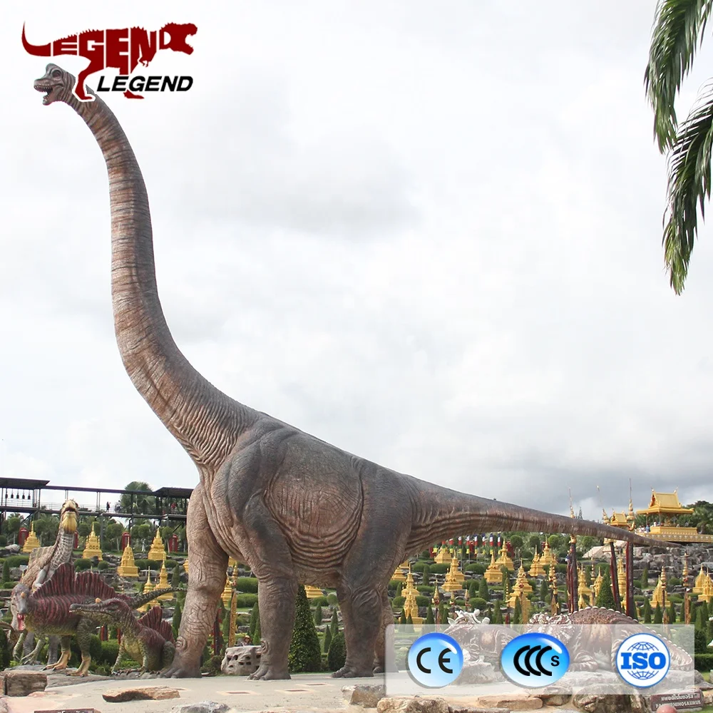 Jurassic life size robot dino simulation 3D dinosaur statues for park