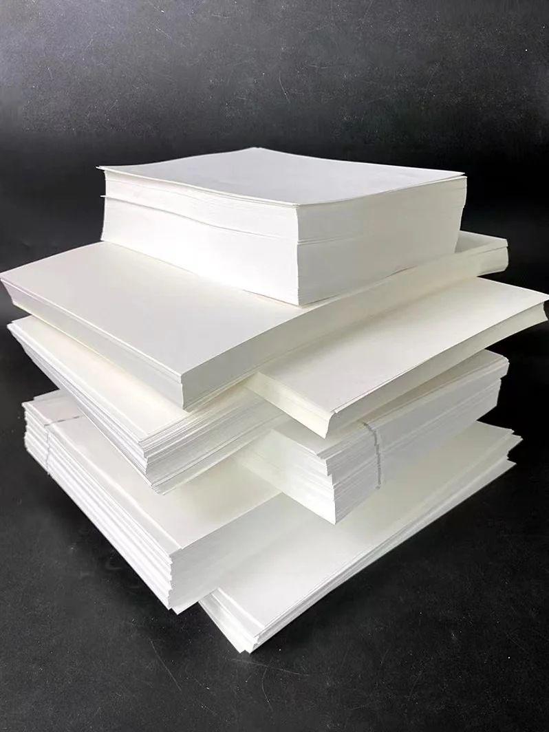 Top fashion Wholesale Price custom 90g cotton and linen A4 certificate security watermark thread paper,