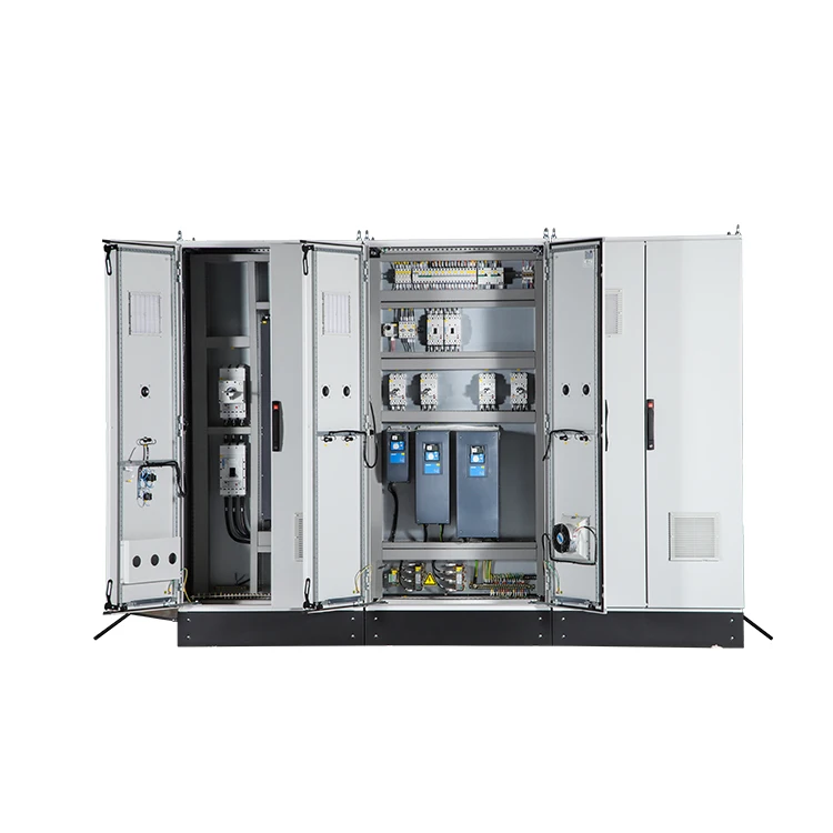 UL CE factory juice beverage production line plc programming drawing service IP54 vfd electrical control panel board