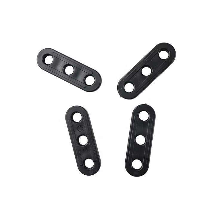 35/38/50/64MM 3 Hole Thick Plastic Windproof Rope Cord Cable Wire Guyline Adjustable Tighten Tent Tensioner