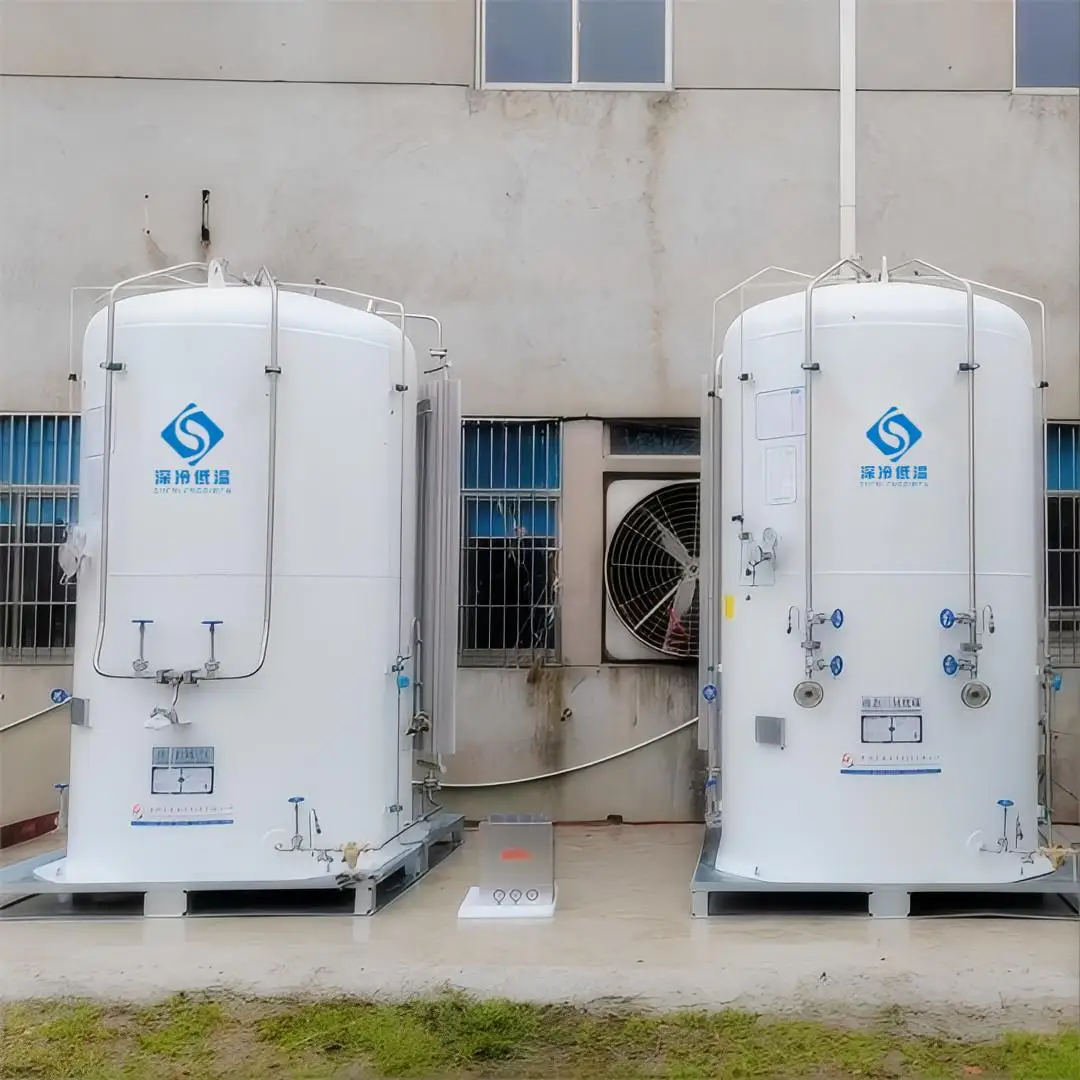MT3000-HP High-Pressure Vertical Steel Vessel Liquid Argon Nitrogen LCO2 LNG Liquid Oxygen Cryogenic Storage Gas Cylinders