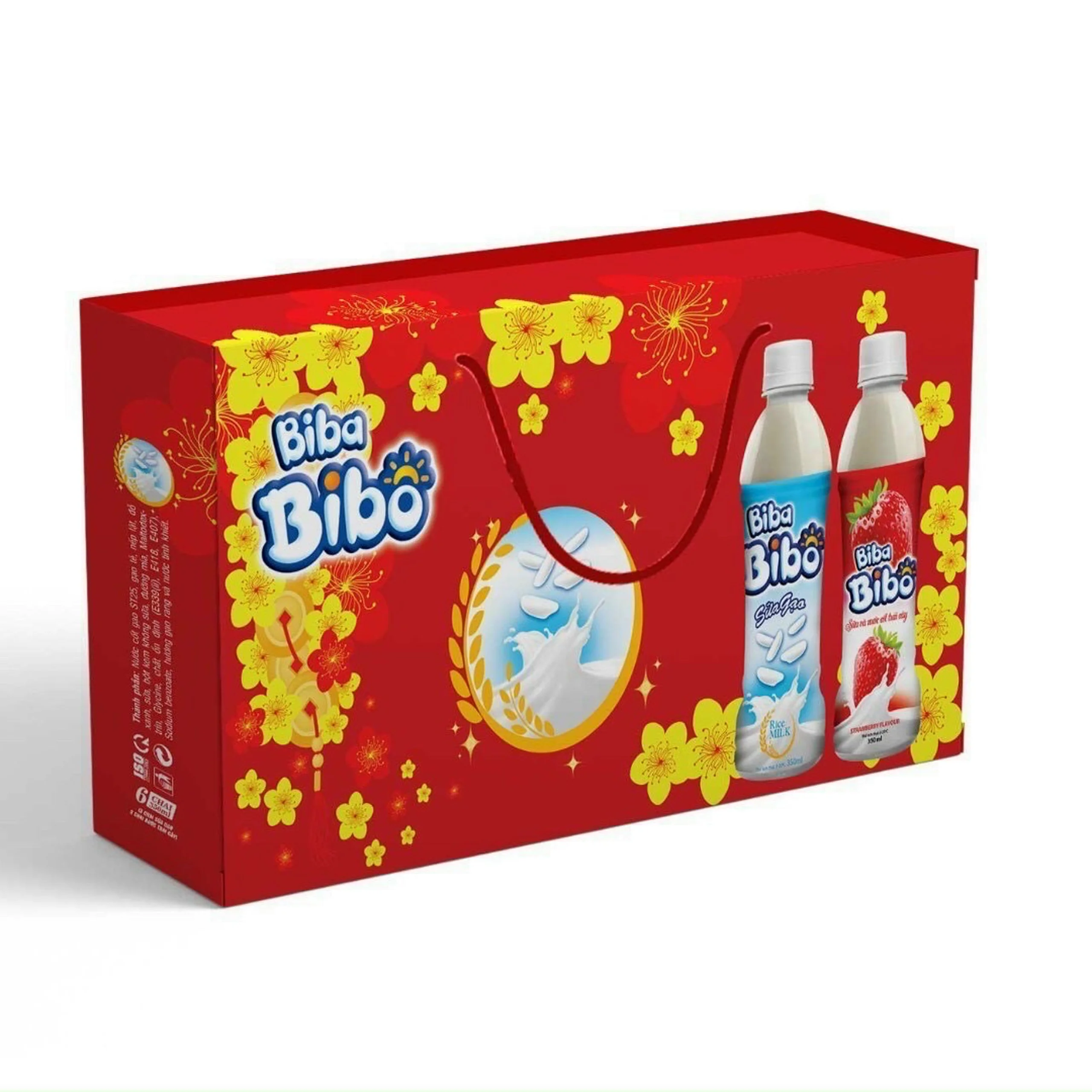 2021 Nutrition Milk Bibabibo Flavored Milk Bottle Orange flavored Strawberry flavored 350ml