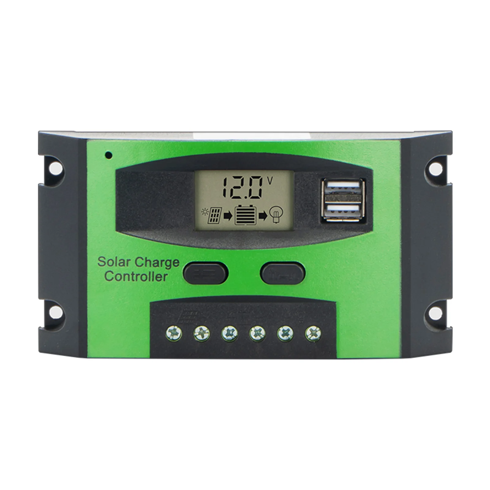 Kungf Solar Wholesale 60A PWM Regulator 12V/24V Solar Panel DC Controller PWM Solar Charge Controller