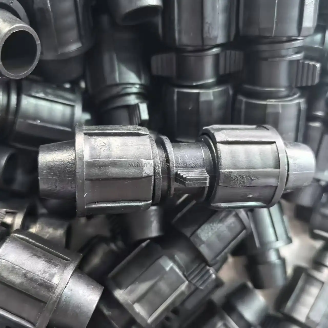 Automatic Farm Drip Irrigation System Drip Tape 16mm Coupling Connector Drip Fittings for Greenhouse Farmland