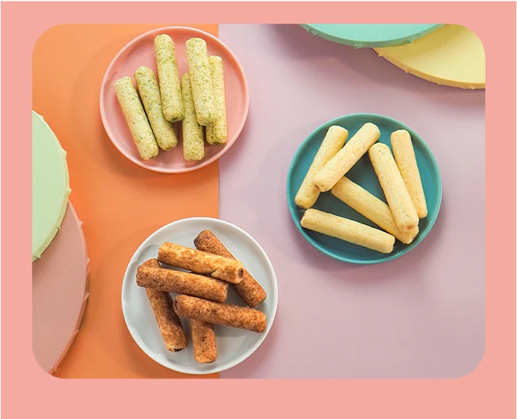 Factory Direct Sales Sweet Grain Snacks Multi-grains Rice Cracker Seaweed Flavor Rice Korean Snacks Wholesale