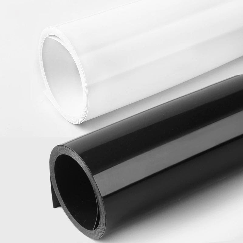 70*140 см ПВХ матовый отражающий двухсторонний фон для фотосъемки студия видео фото реквизит черный белый задний фон