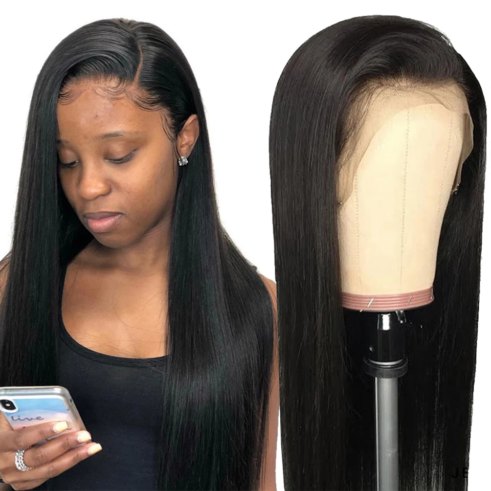 13x6 Blonde hd lace front wig silky straight human hair hd swiss lace front wig