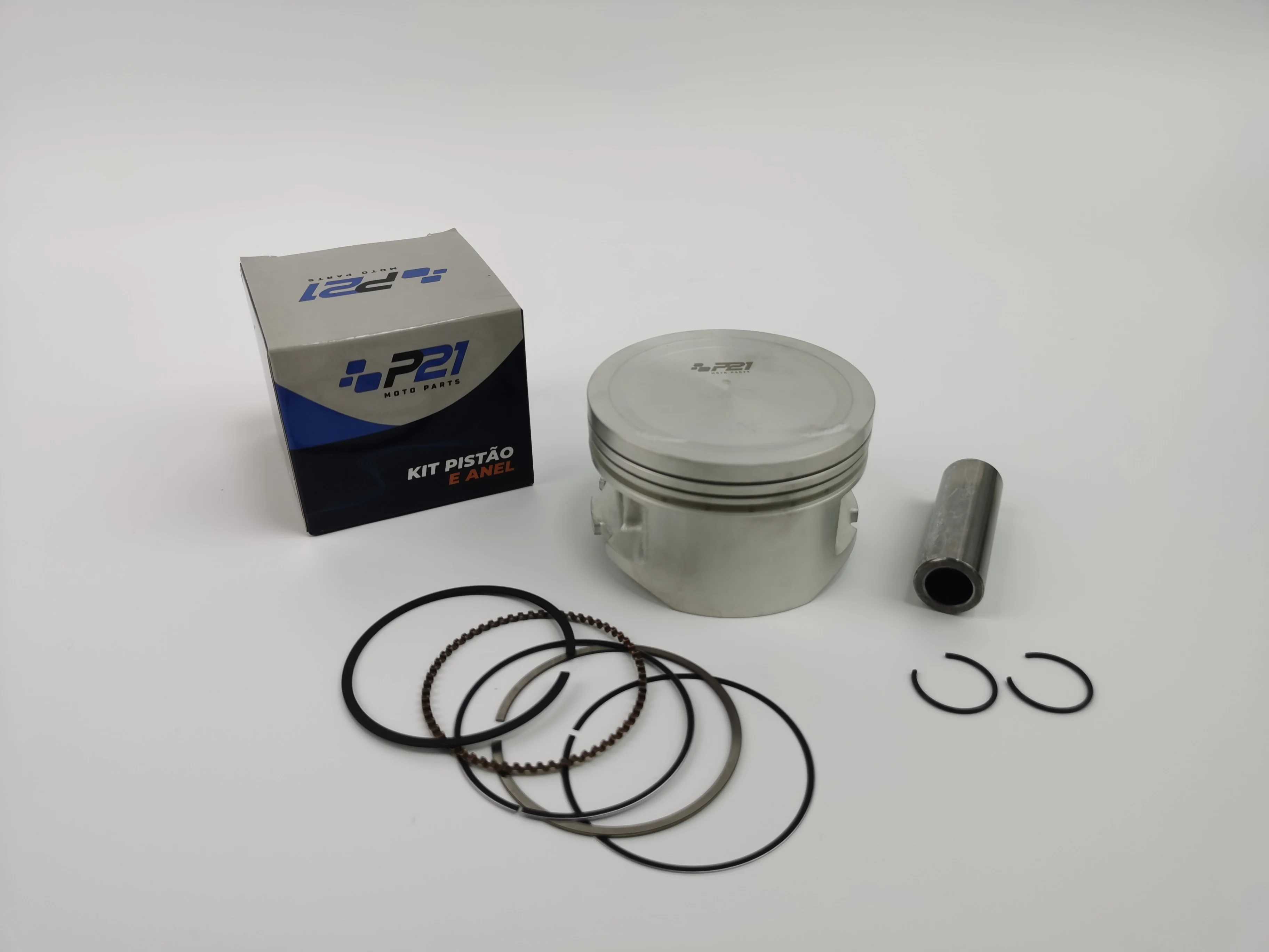 Manufacturer direct sales motorcycle piston kit piston and rings for BIZ125