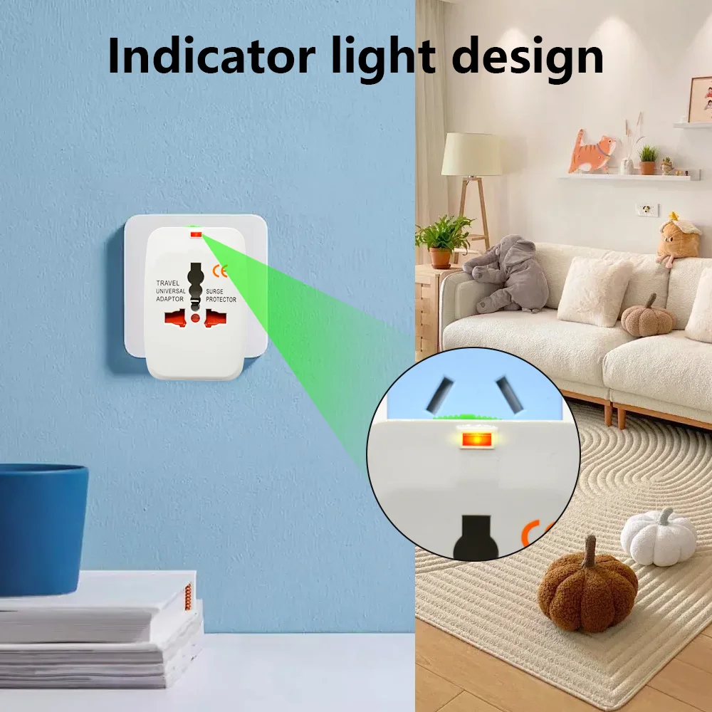 New popular product with multiple pins  US EU AU UK portable and multi-functional travel charger