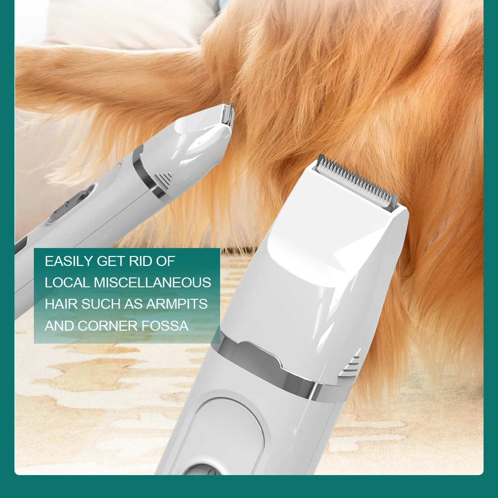 Professional New Pet Hair Clipper Power Low Noise Electric Hair Cutter for Cat Dog
