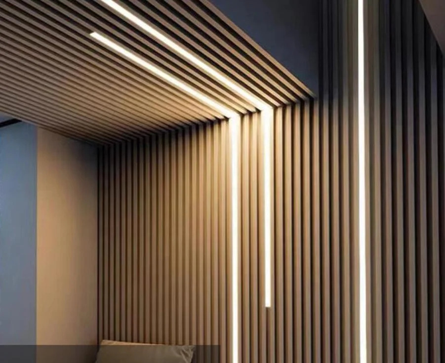 LED Strip Profile Channel Light Diffuser Corner Extrusion Channel LED Aluminium Profile for LED Strip