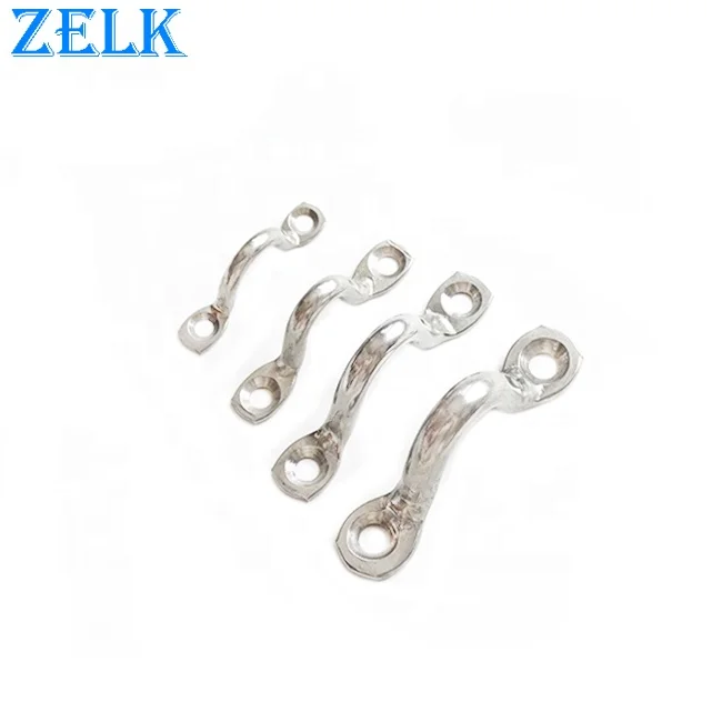 Marine Hardware Stainless Steel Wire Eye Strap Saddle Pad Eye