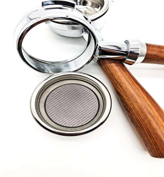 Многоразовый фильтр для кофе, из нержавеющей стали, 51 мм, 53,5 мм, 58,5 мм