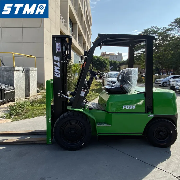 STMA new model FD30 lift truck diesel forklift truck 3 ton forklift price for sale