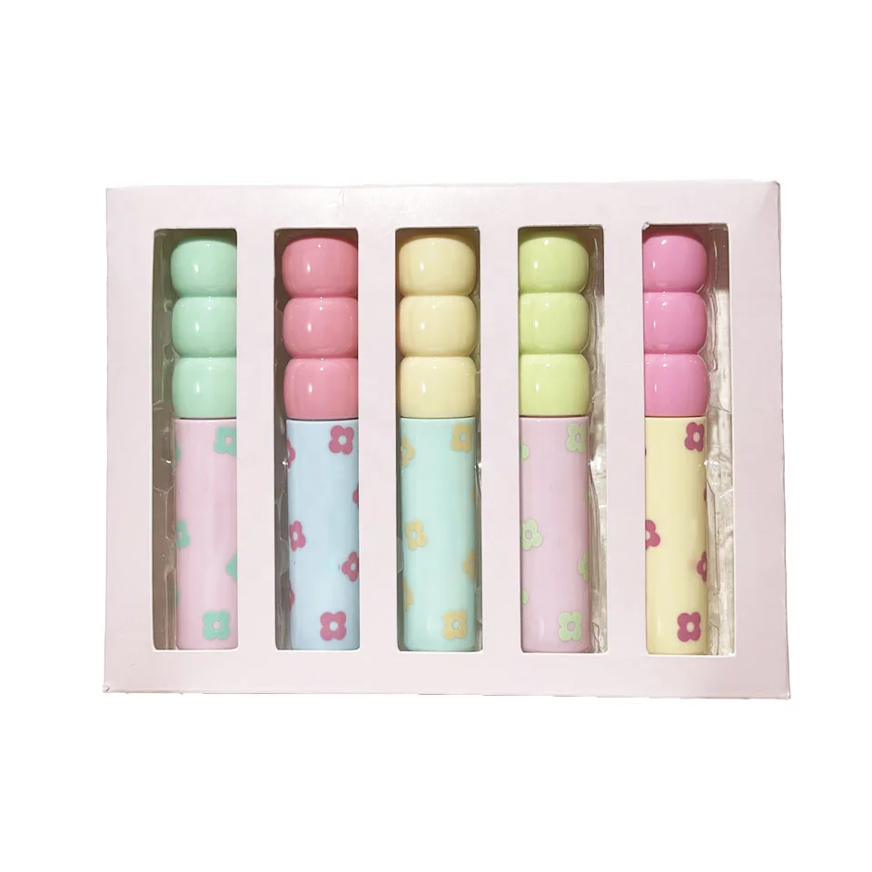 Long milk mist matte lip mud velvet white natural lip glaze set girl makeup fair price wholesale